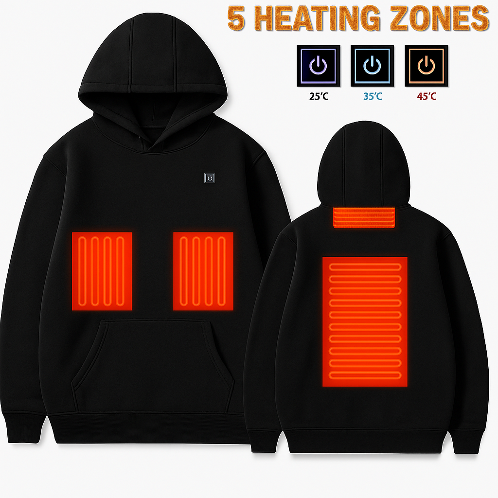 USB-uppvärmd hoodie